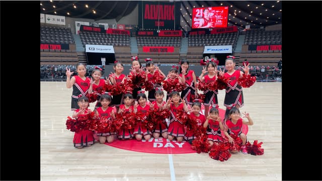 アルバルクキッズチアリーダー出演!