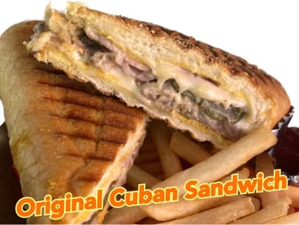 El Sandwichazo オリジナルキューバサンド(フライドポテト付き)