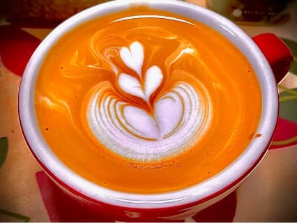 ハタコーヒースタンド 百花蜜ラテ