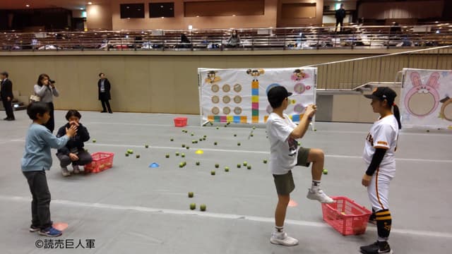 キッズエリアにスポーツ体験ブースが登場!