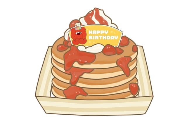 【11/5限定】ルークのバースデーパンケーキ