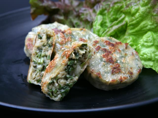 肉にらまんじゅう