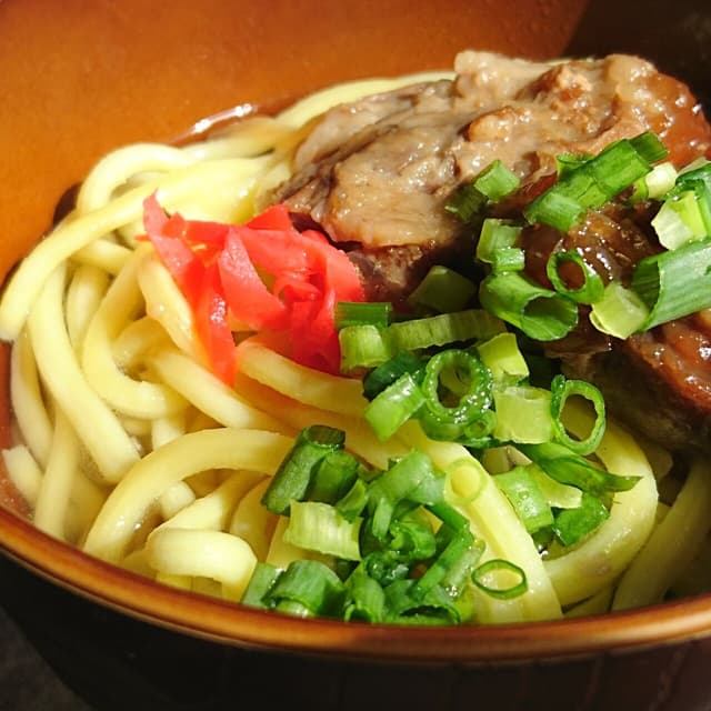 キッチン海すずめ「沖縄ソーキそば」