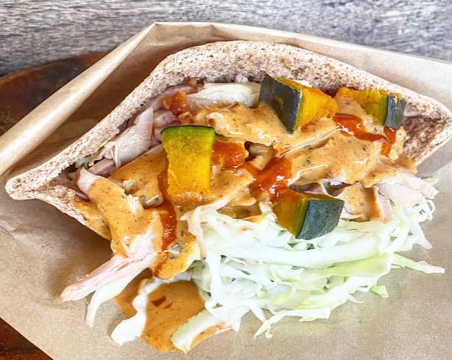 【ALVARKハロウィン限定】デリシャス本舗「パンプキンケバブ」