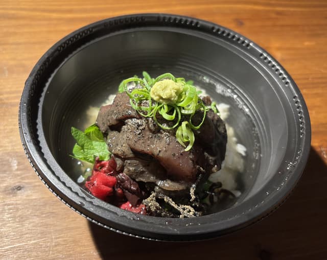 爆弾地魚茶漬け