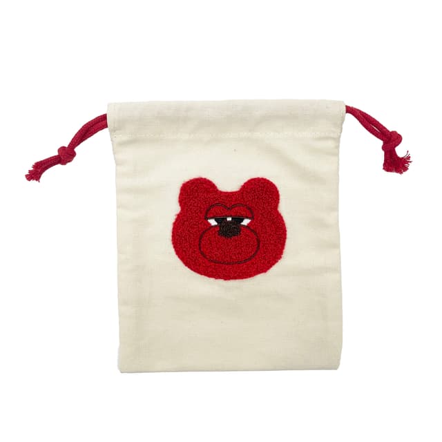 サガラ刺繍きんちゃく