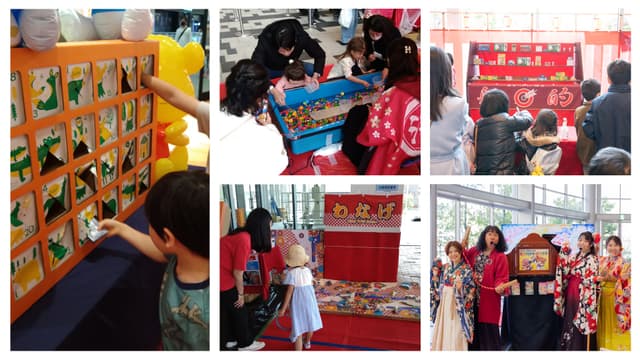 ご家族・子供が楽しめる縁日および紙芝居の実施!