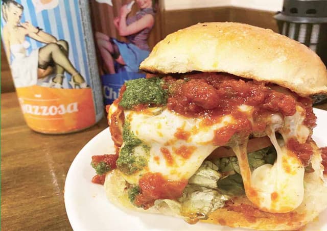 クリスマス限定 イタリアンバーガー