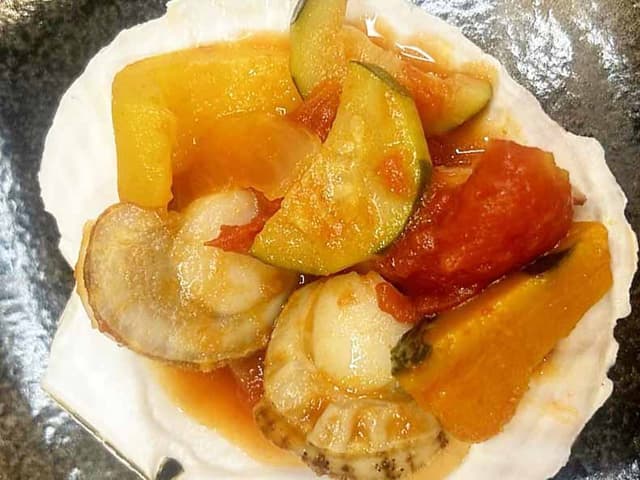 ほたて専門店のラタトゥイユ