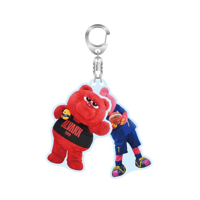 グレベアくんコラボ2連キーホルダー