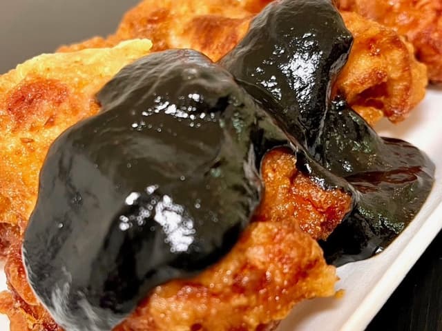 特製ザンギ ブラックガーリックソース