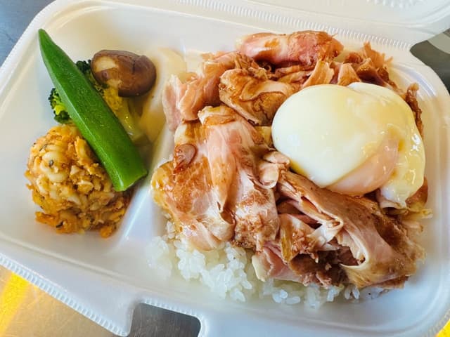 ふわふわローストポークライス