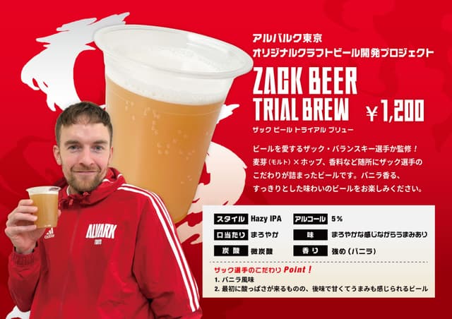Zack Beer Trial Brew
