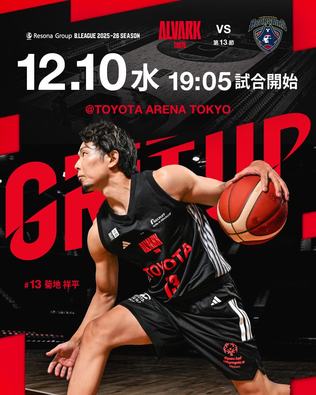 アルバルク東京試合情報
